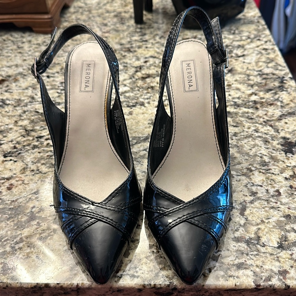 Merona sandals heels size 6.5
